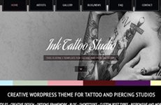 Ink Tattoo Studio – Creative WordPress Theme