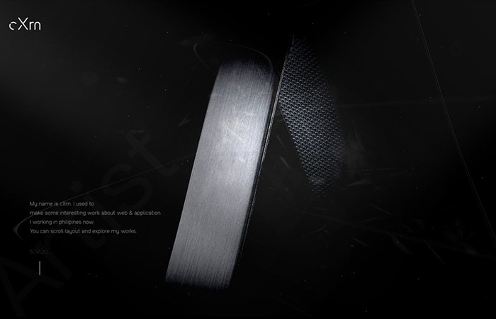 cXm personal website