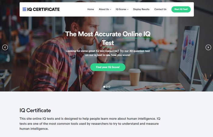 IQ Certification