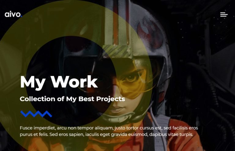 Aivo – Portfolio Website Template