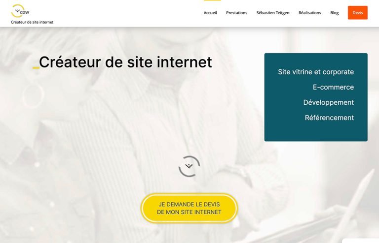 CDW Créateur de site internet