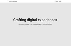 Portfolio of Jesper Dahlqvist
