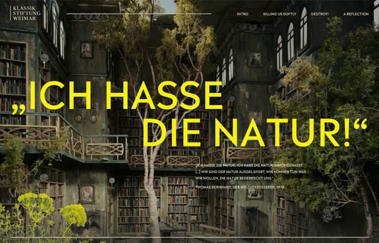 ICH HASSE DIE NATUR!