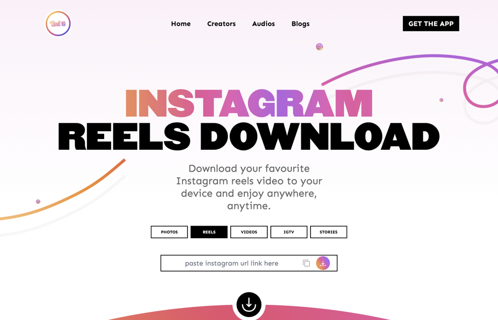 Instagram Reels Downloader