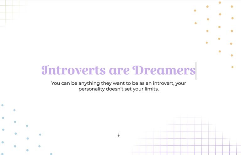 Introverts Are…