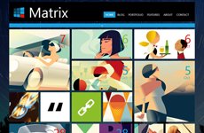 Matrix Responsive Tile-Based Design