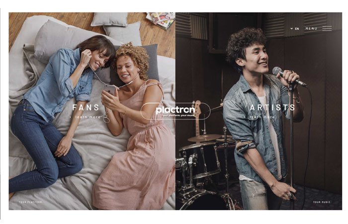 Plactron – the new music app.