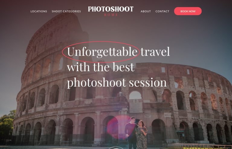 Photoshoot Rome