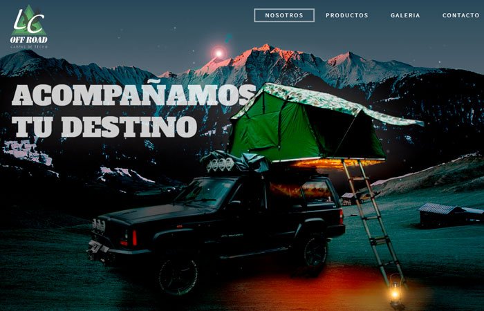 LC OFFROAD Carpa de Techo