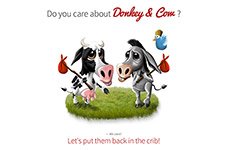 Donkey & Cow
