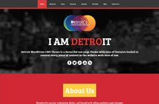 Detroit WordPress CMS Theme