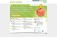 Kucni budzet Online home budgeting system