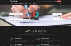 LEARN – Courses, Workshop, Educational template