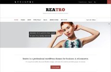 Reatro-Retina & easy to use wordpress theme