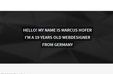 Marcus Hofer Portfolio