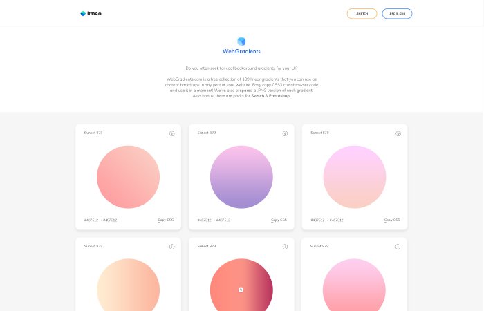 Web Gradients