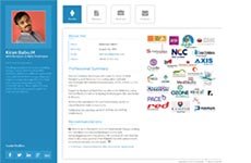 kiran Profile page