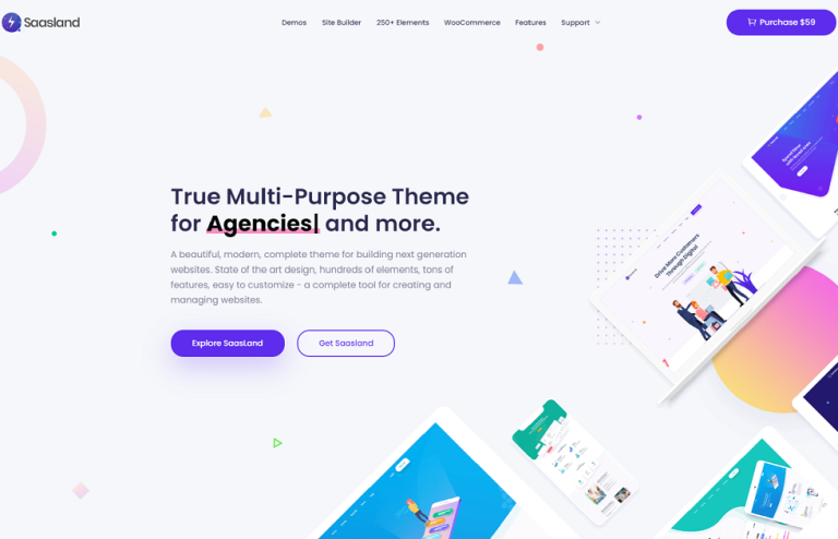 Saasland MultiPurpose WP Theme