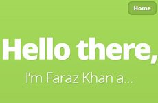Faraz Khan – Web Developer