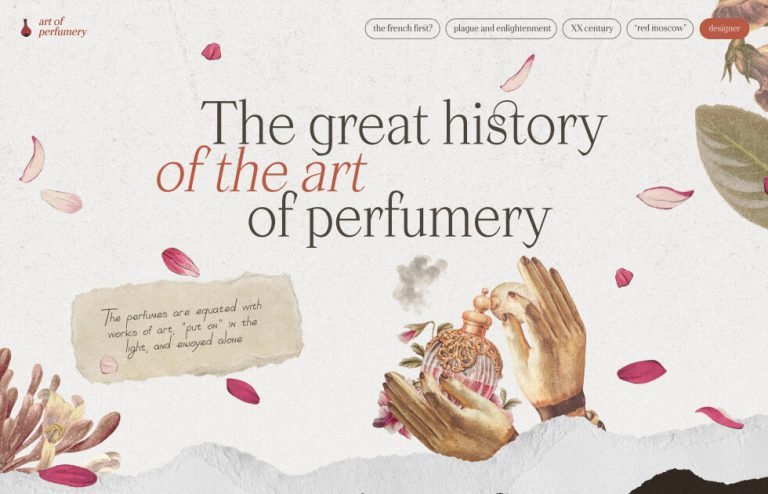 The great history of perfumery
